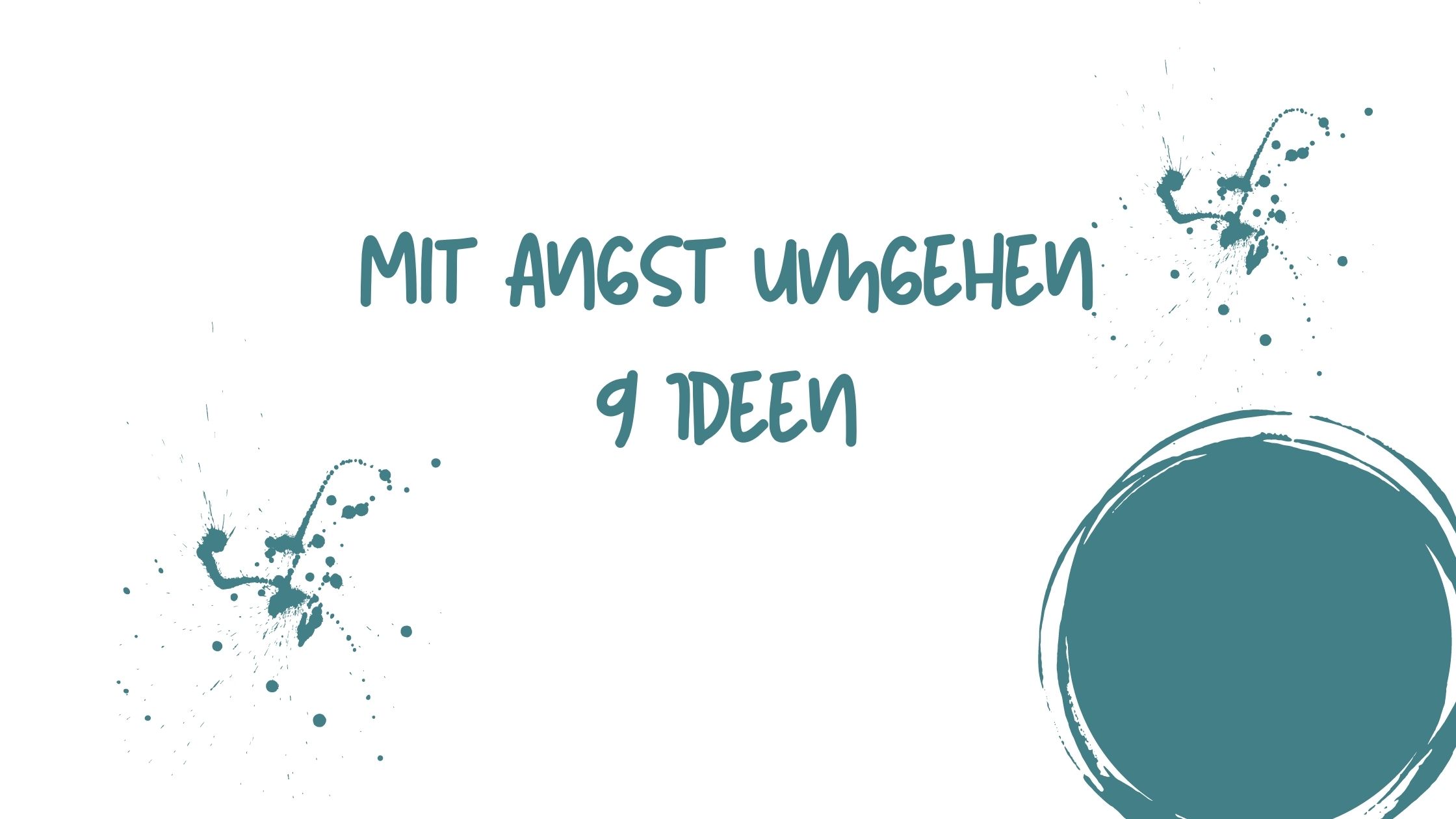 Mit Angst umgehen Birte Stark